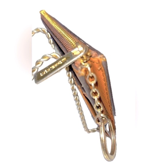 Michael Kors Jet Set Travel Sm. Top Zip Coin Pouch w/ID Holder Saffiano Leather - Picture 4 of 12